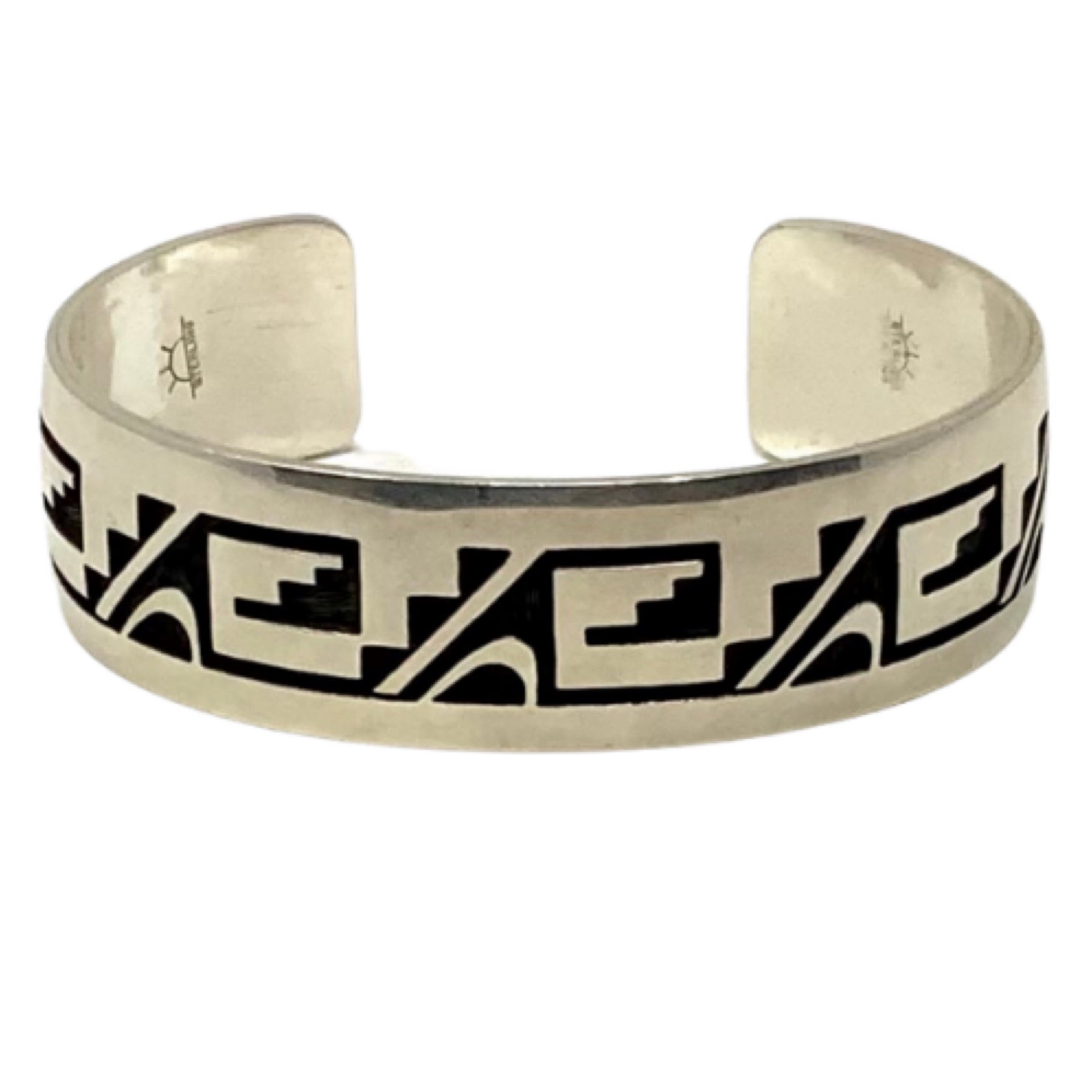 Hopi Sterling Cuff, by Weaver Selina